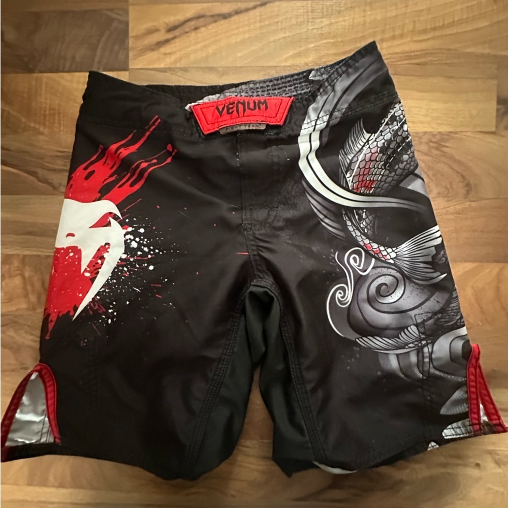 Venum Kids Dragon Athletic MMA style boxing shorts